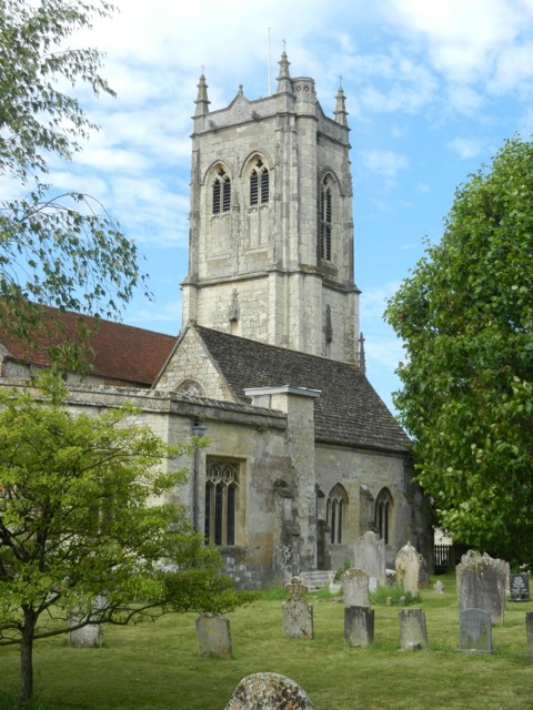 St Greg's close up across churchyard